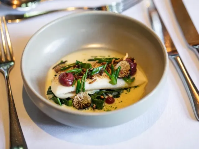 Try the   la carte or 8 course tasting menu
