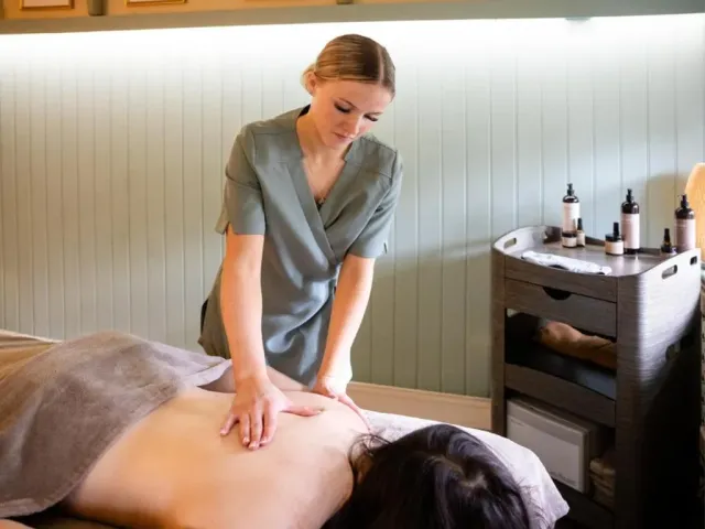 Enjoy a soothing massage or facial