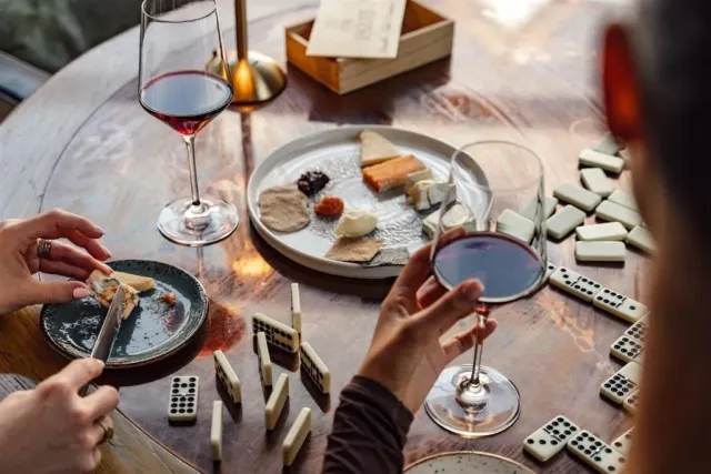 Drop in for a nightcap after dinner