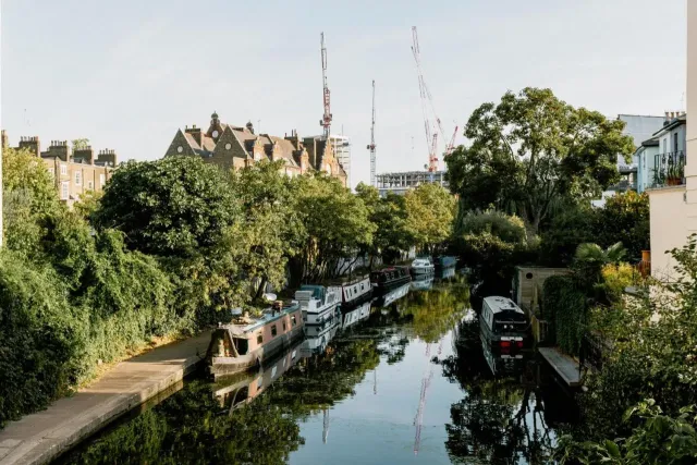 Take a leisurely stroll along the canal