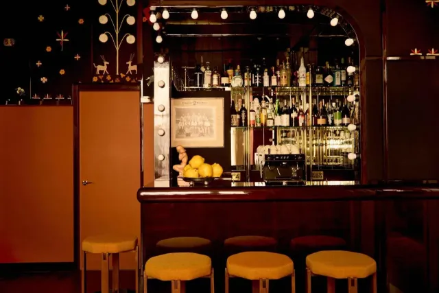 Unwind with a tasty cocktail or glass of wine
