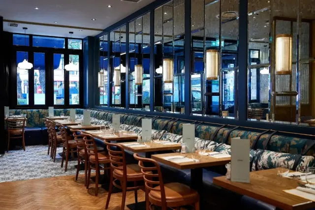 Serving delicious French dishes
