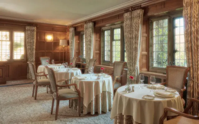 Enjoy refined British cuisine
