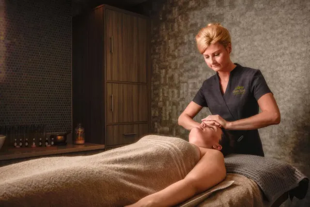 De stress in the sublime spa