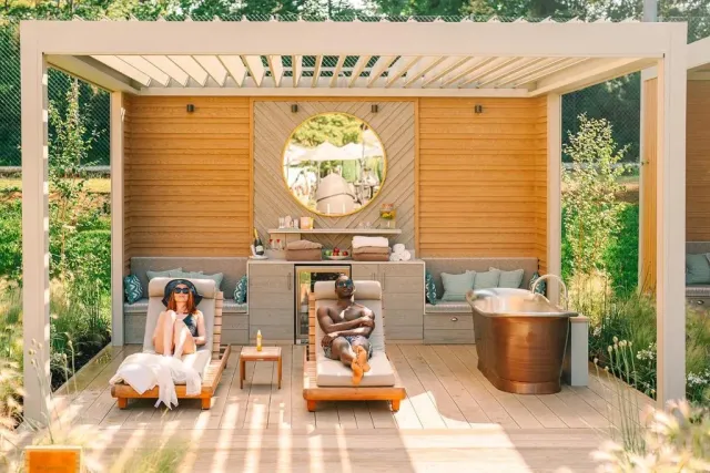 The perfect spot to soak up the sunshine