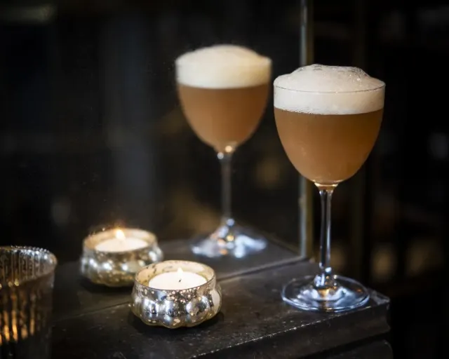 Serving delectable cocktails