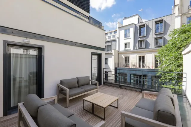 Enjoy the sunshine from the hotel s roof