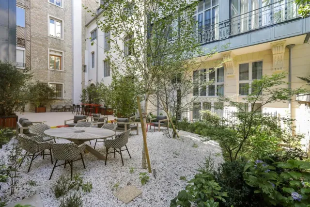 Escape the busy city in the gardens