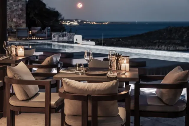 Enjoy casual dining with stunning views