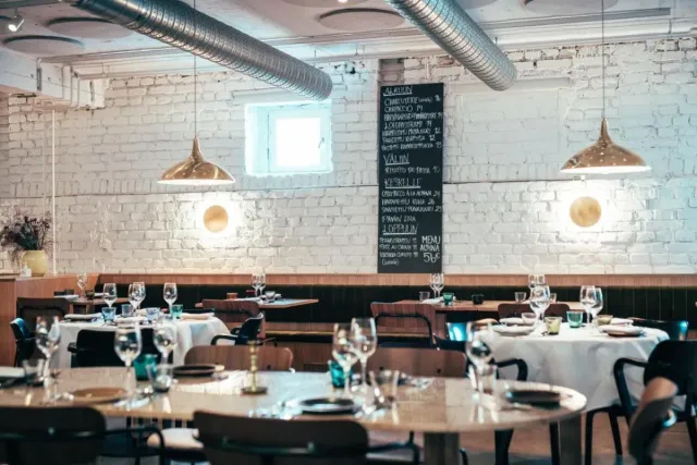 Ambient restaurant   wine bar