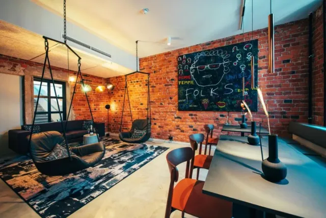 Serving delicious pizzas  salads  and drinks