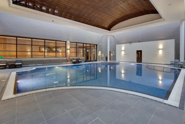 Take a dip in the indoor pool