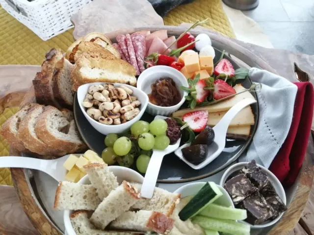 A range of breakfast items served daily