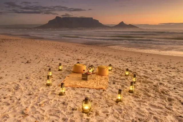 Step out of the hotel and onto the beach