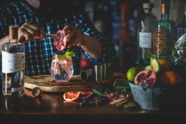 Serving over 160 different gins