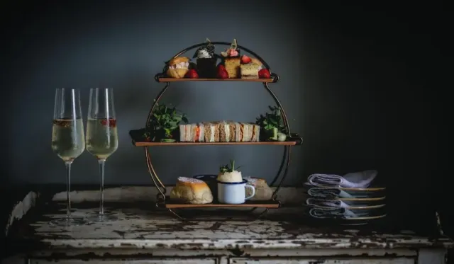 Treat yourself to afternoon tea on site