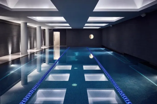 Relax post workout in the 18 metre pool