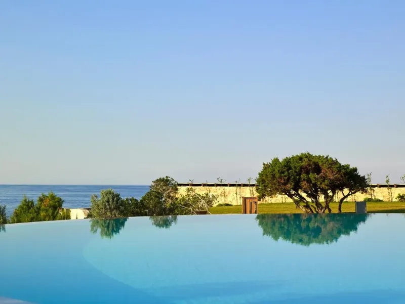 Enjoy sea views as you swim in the sun