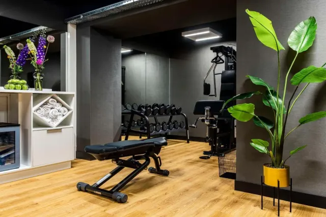 Never miss a workout during your stay