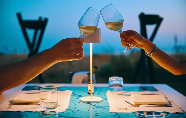 Relax with a glass of wine