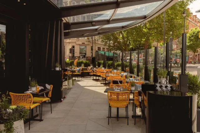 Perfect for relaxed al fresco dining