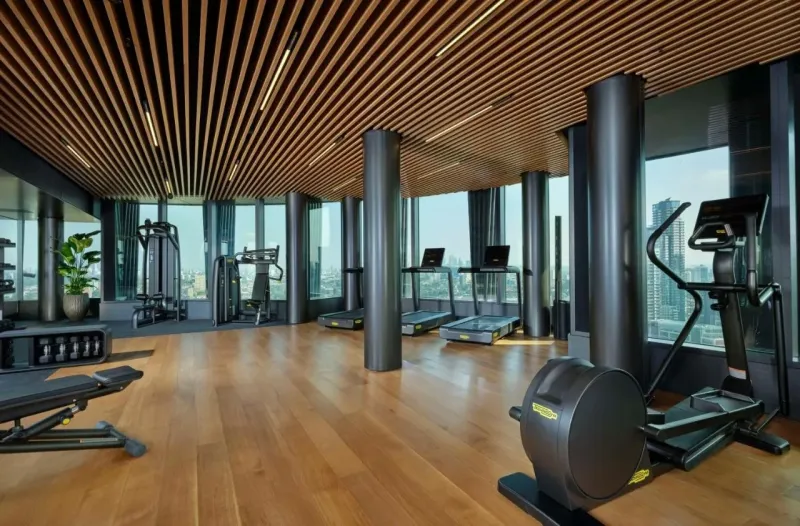 Enjoy breathtaking views as you workout