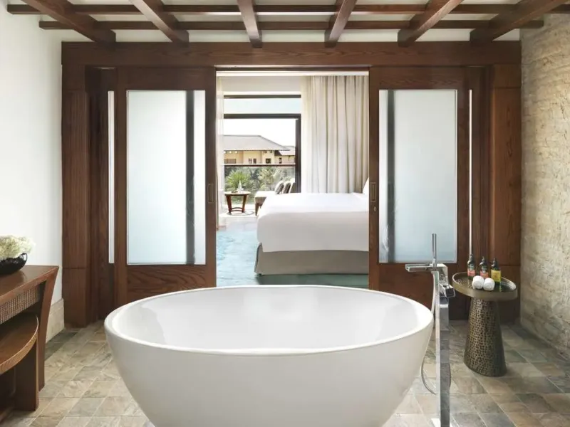 Family One Bedroom Apartment Sea View  1 King Bed   1 Sofa Bed  Fully Equipped Kitchen @ Sofitel Dubai The Palm