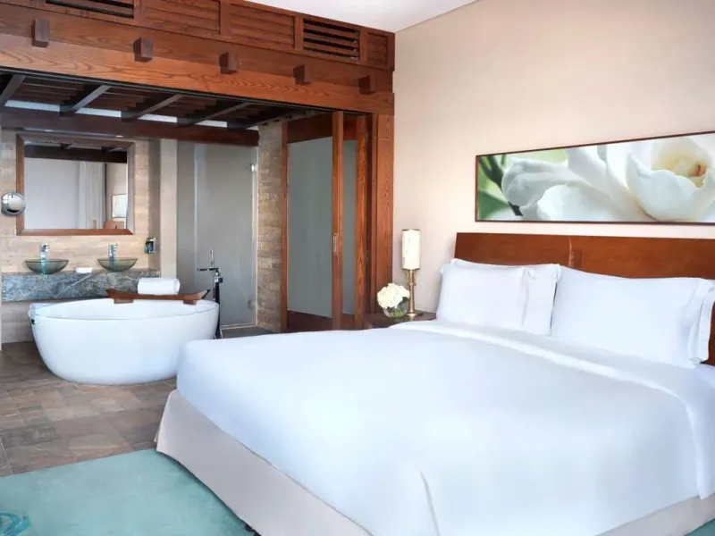 Family One Bedroom Apartment Sea View  1 King Bed   1 Sofa Bed  Fully Equipped Kitchen @ Sofitel Dubai The Palm