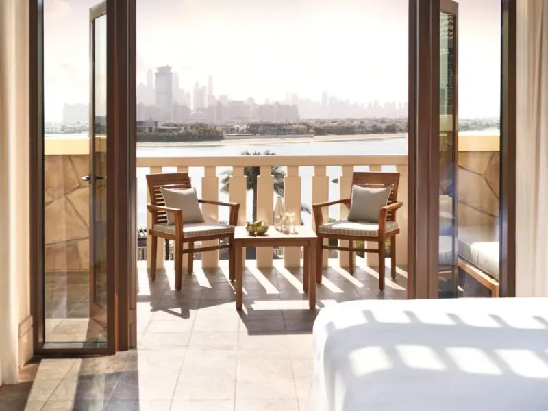 Luxury Room Palm View  1 King Size Bed  Private Balcony @ Sofitel Dubai The Palm