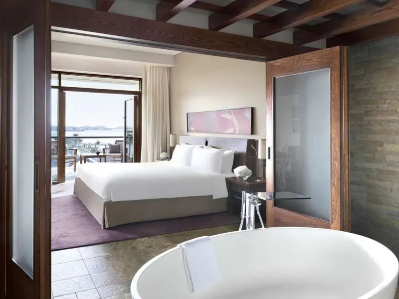 Junior Suite  Club Access  1 King Size Bed  Sofabed  Private Balcony @ Sofitel Dubai The Palm