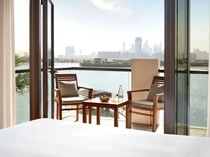 Junior Suite Sea View  Club Access  1 King Size Bed  Sofabed  Private Balcony @ Sofitel Dubai The Palm