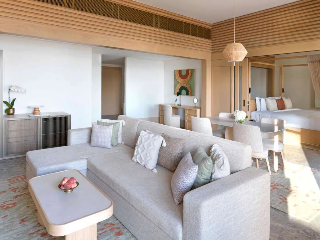 Signature Palm Suite  Resort View  1 Bedroom  1 King Bed   1 Sofa Bed @ Sofitel Dubai The Palm