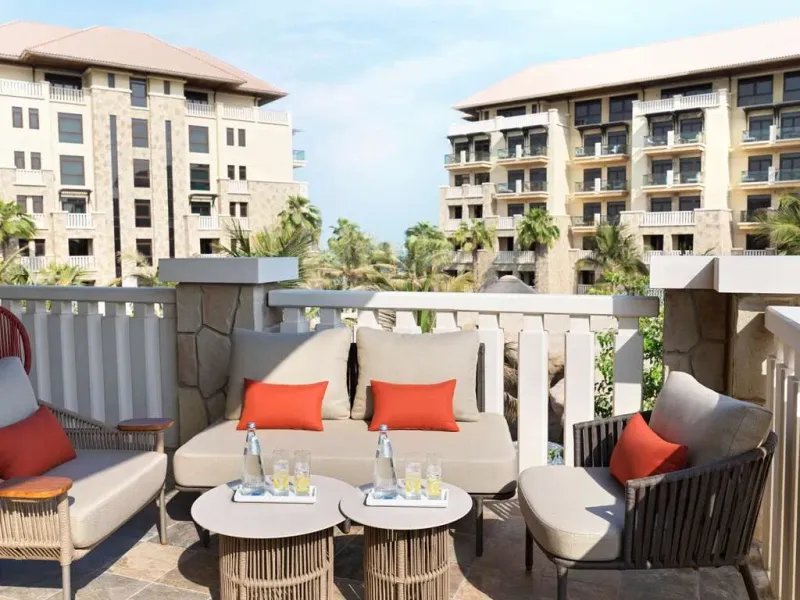 Signature Palm Suite  Resort View  1 Bedroom  1 King Bed   1 Sofa Bed @ Sofitel Dubai The Palm