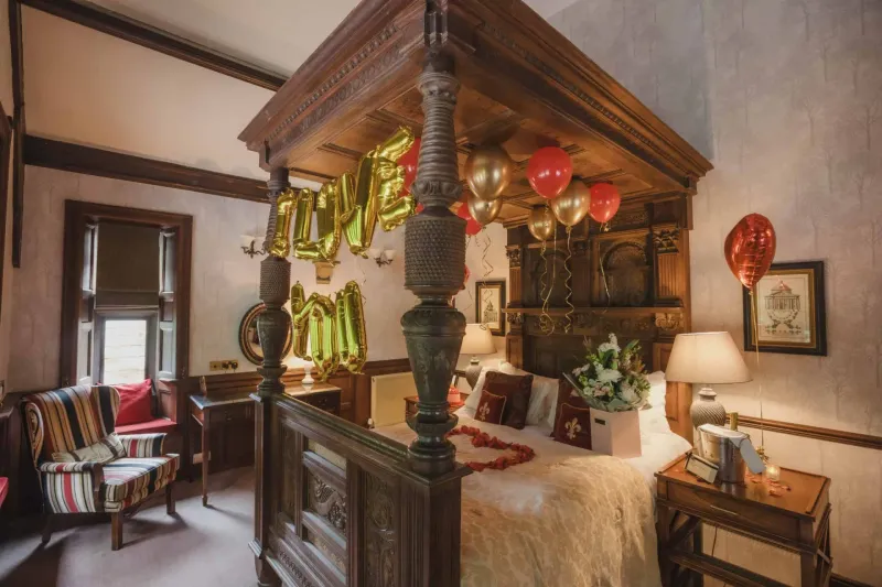 Peacock Suite @ Whitley Hall Country House Hotel