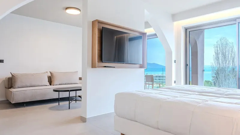 Premium Two Bedroom Suite With Sea View @ Iolida Corfu Resort  amp  Spa
