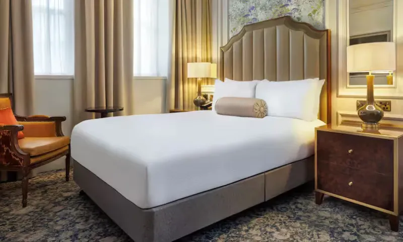 Two Queen Bed Premier Room With Castle View @ The Caledonian Edinburgh  Curio Collection by Hilton