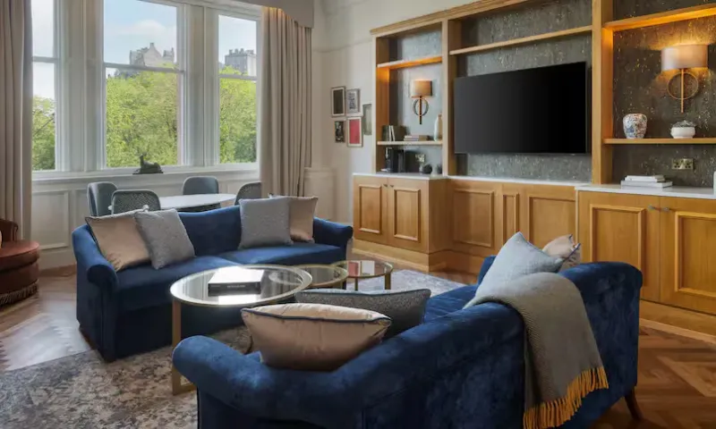 Robert Louis Stevenson Suite With Castle View @ The Caledonian Edinburgh  Curio Collection by Hilton