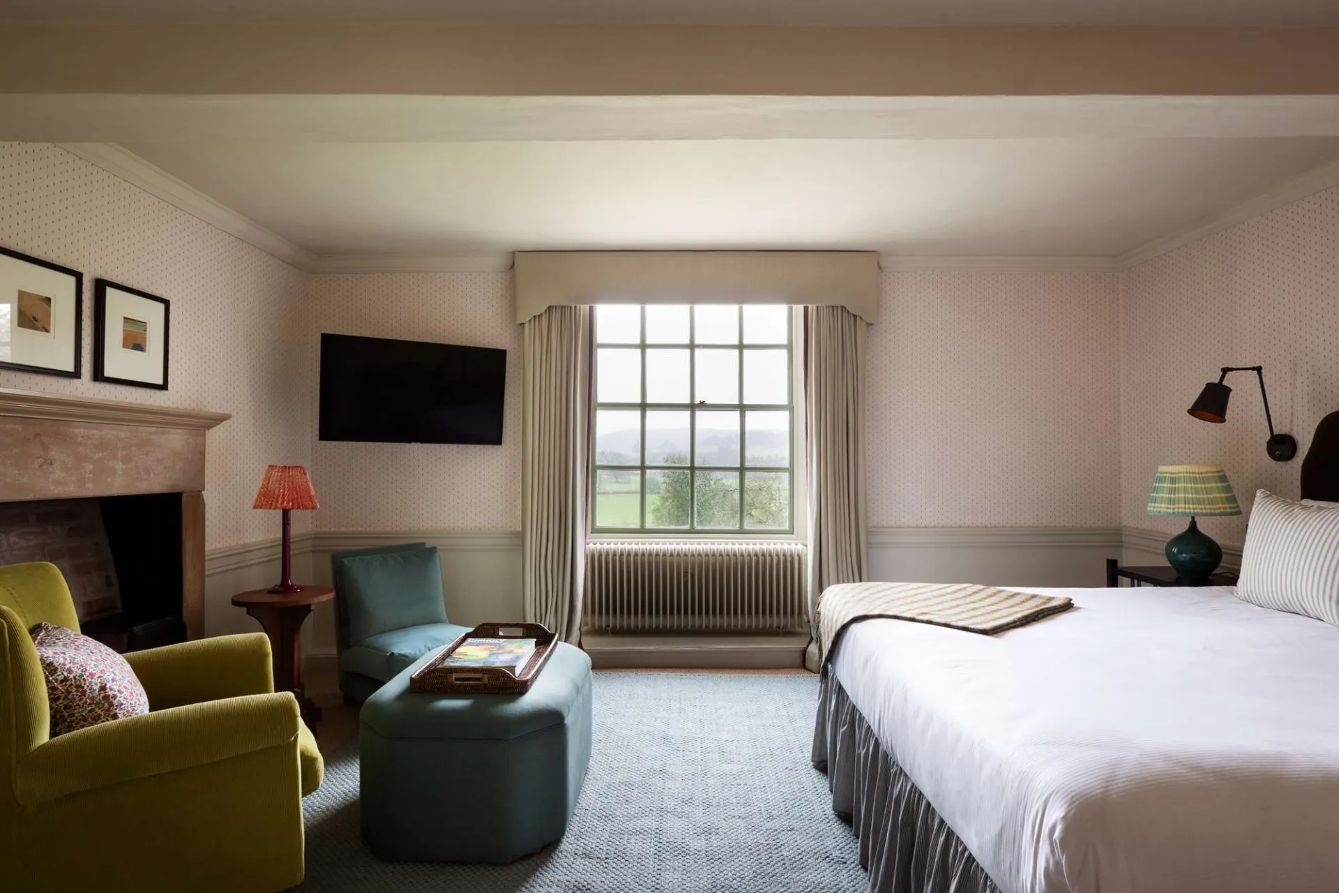 Spacious Double @ The Cavendish Hotel at Baslow