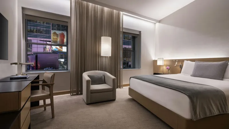 Premier City View King Bed @ The Knickerbocker Hotel