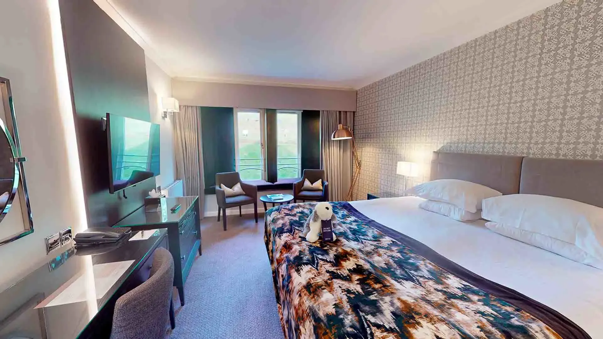 Willow Double Twin Room @ Low Wood Bay Resort and Spa