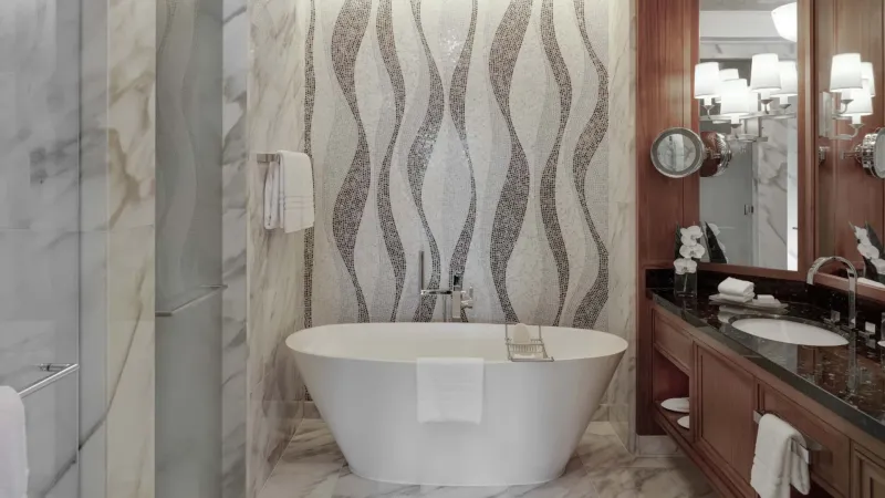 Deluxe City View Room Two Queens @ Four Seasons Resort Dubai at Jumeirah Beach