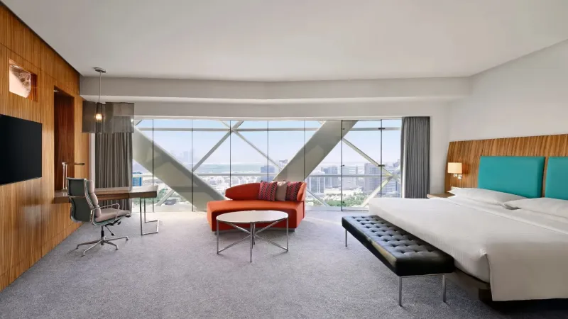 Double With Views @ Andaz Capital Gate Abu Dhabi  By Hyatt