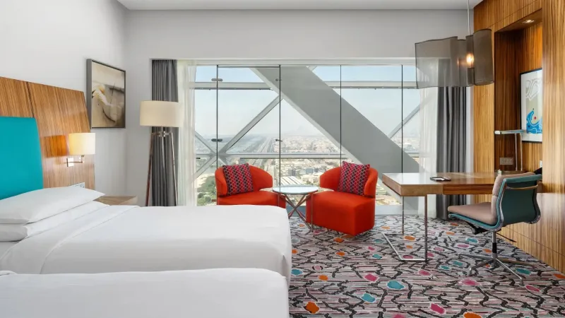Family Room @ Andaz Capital Gate Abu Dhabi  By Hyatt