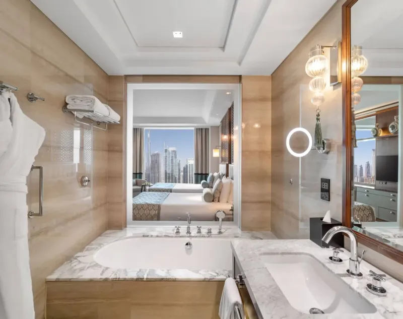 Taj Club Room Burj View Twin Bed @ Taj Dubai