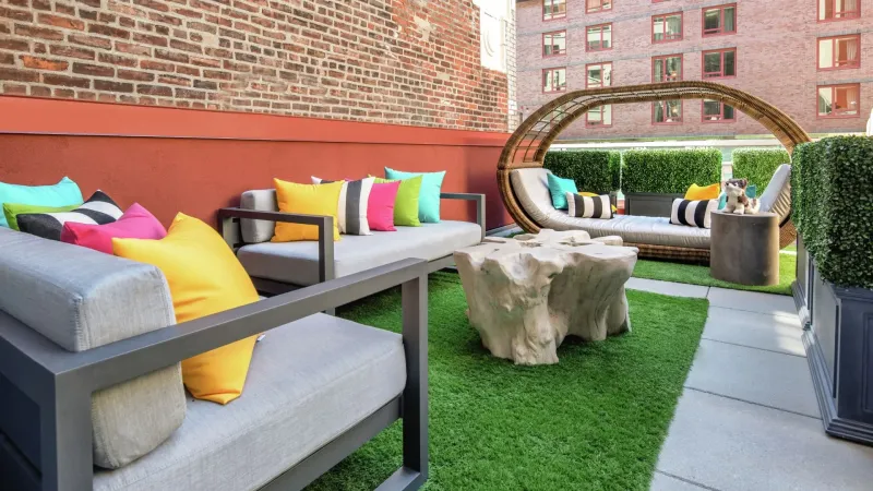 Terrace Cosmo King @ Staypineapple An Artful Hotel Midtown New York