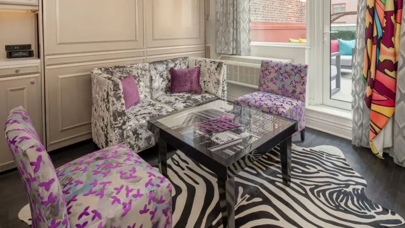 Terrace Cosmo Suite @ Staypineapple An Artful Hotel Midtown New York