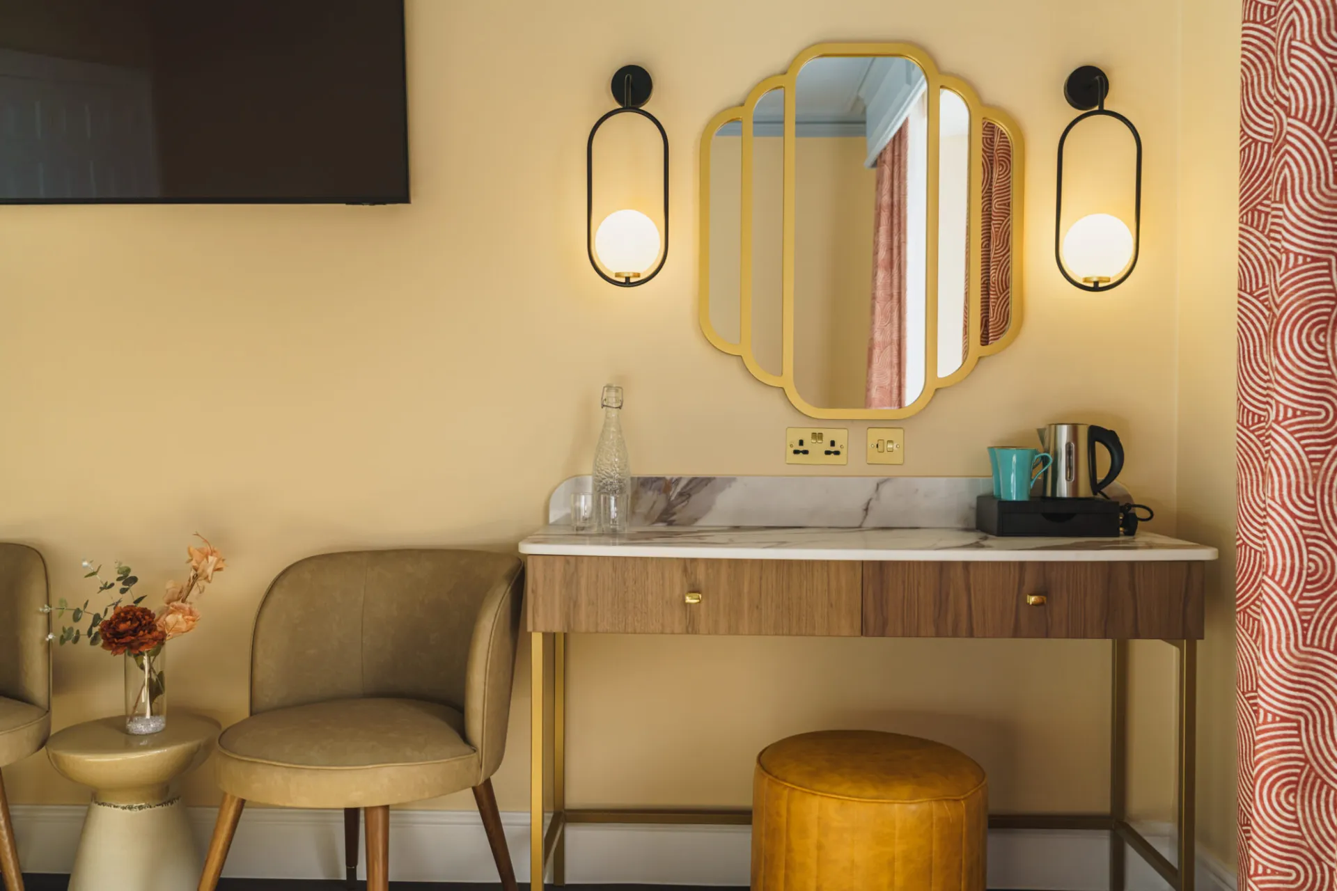 Front facing Double or Twin Room  @ Grange Hotel