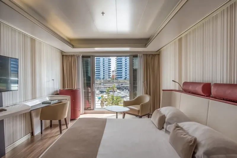 Super Yacht Deluxe room @ Sunborn Yacht Hotel Gibraltar