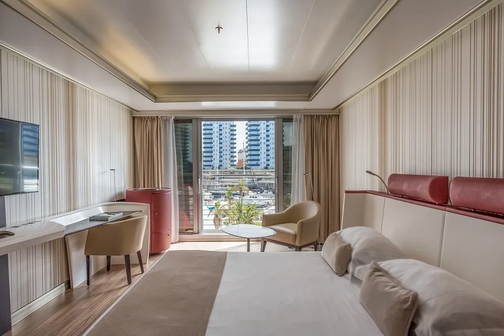 Super Yacht Deluxe room @ Sunborn Yacht Hotel Gibraltar
