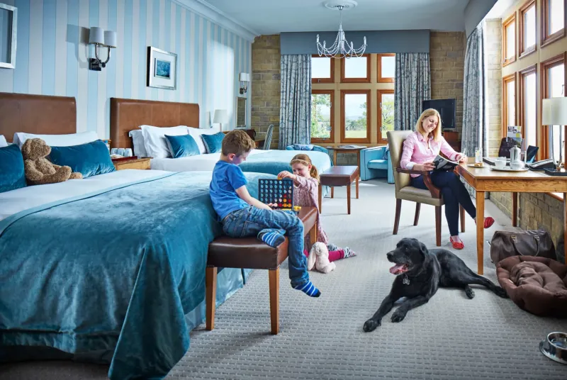 Family Junior Suite   2 Double Beds @ South Lodge Hotel